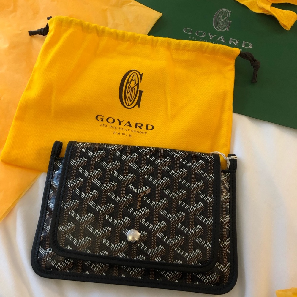 NEW- Goyard Plumet Crossbody in black